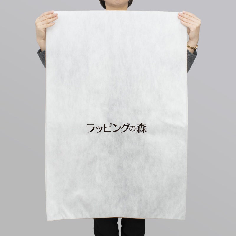 アパレル｜【名入れ対応／1000枚以上専用】不織布製平袋　極厚タイプ（40g）　大　100枚入