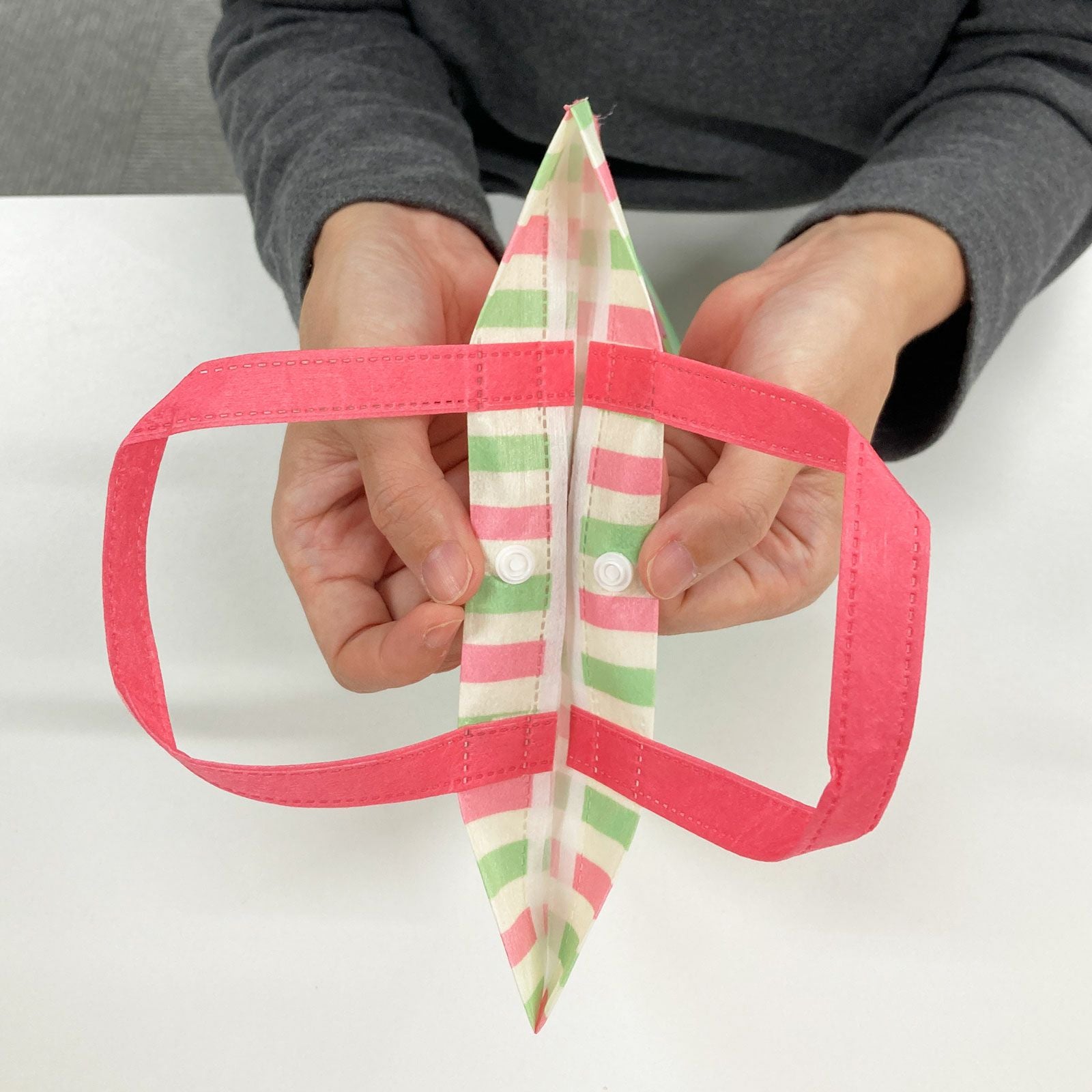 ひな祭り】シンプルトート（ミニ）ひなまつり柄｜不織布ラッピング袋
