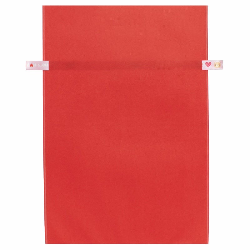 ラッピング｜ソフトバッグ2穴リボン（S7）｜厚手｜不織布包装袋｜50枚入～