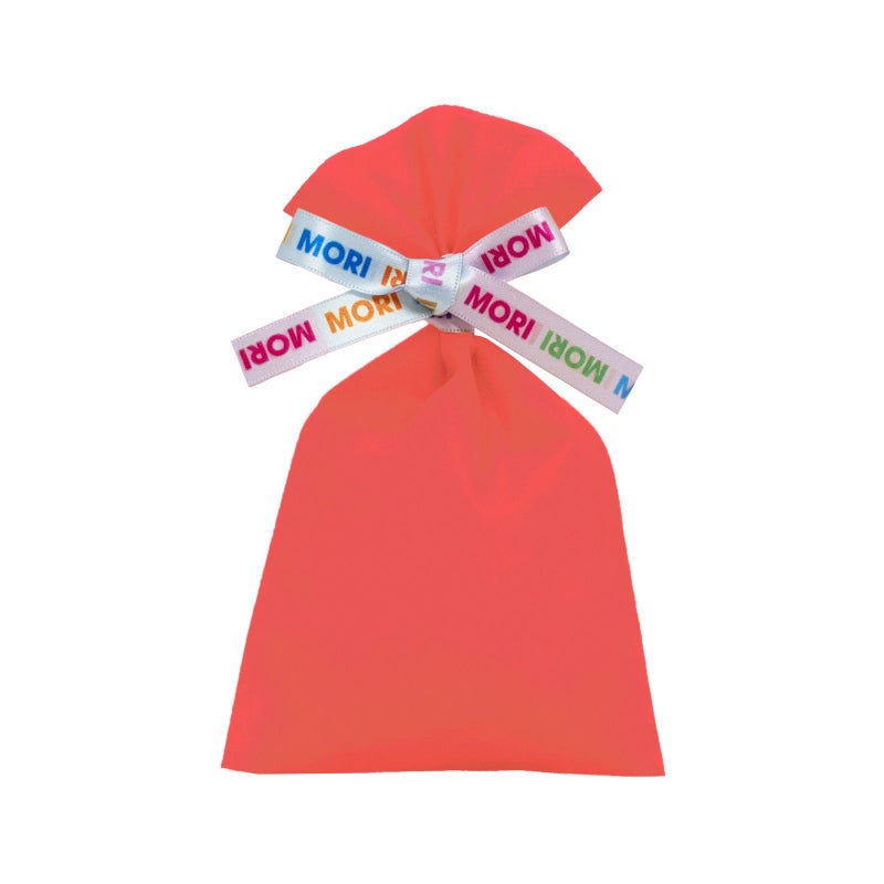 ラッピング｜【リボン名入れ】ソフトバッグ2穴リボン（S2）｜薄手｜不織布包装袋｜100枚入