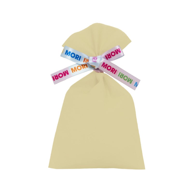 ラッピング｜【リボン名入れ】ソフトバッグ2穴リボン（S2）｜薄手｜不織布包装袋｜100枚入