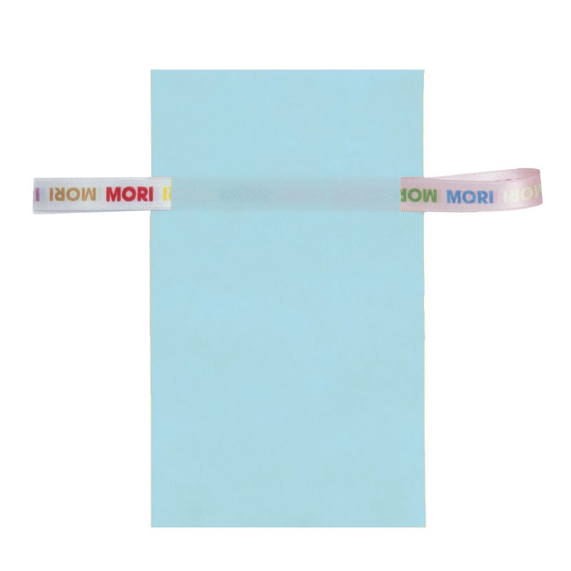 ラッピング｜【リボン名入れ】ソフトバッグ2穴リボン（S2）｜薄手｜不織布包装袋｜100枚入