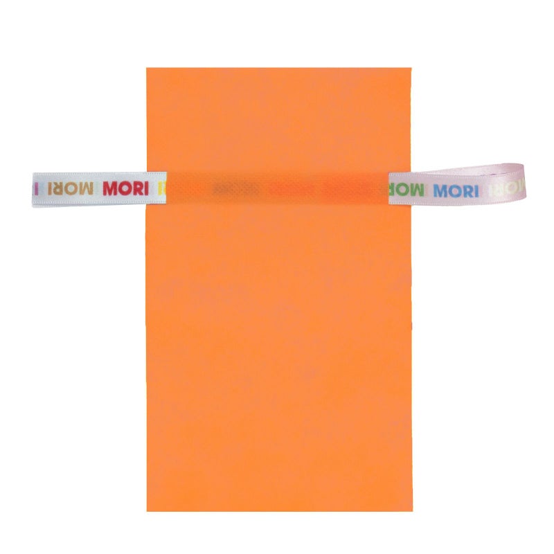 ラッピング｜【リボン名入れ】ソフトバッグ2穴リボン（S2）｜薄手｜不織布包装袋｜100枚入