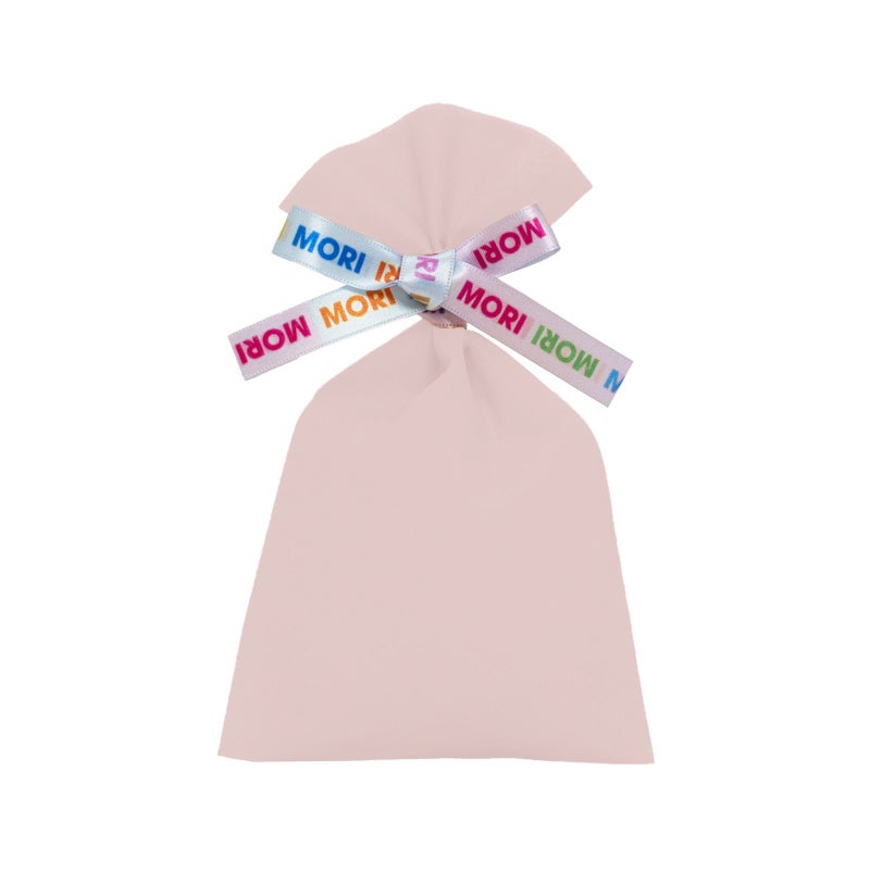 ラッピング｜【リボン名入れ】ソフトバッグ2穴リボン（S2）｜薄手｜不織布包装袋｜100枚入