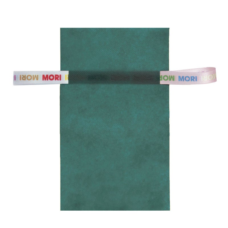 ラッピング｜【リボン名入れ】ソフトバッグ2穴リボン（S2）｜薄手｜不織布包装袋｜100枚入