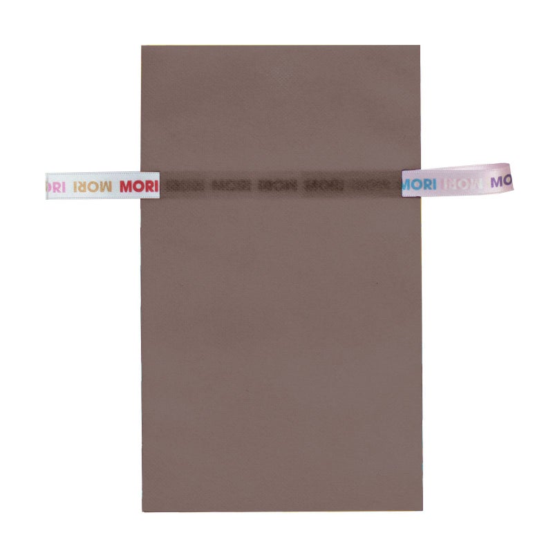 ラッピング｜【リボン名入れ】ソフトバッグ2穴リボン（S3）｜薄手｜不織布包装袋｜100枚入