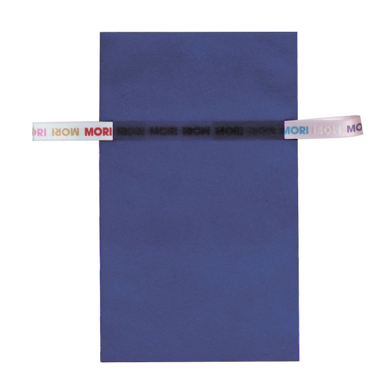 ラッピング｜【リボン名入れ】ソフトバッグ2穴リボン（S3）｜薄手｜不織布包装袋｜100枚入