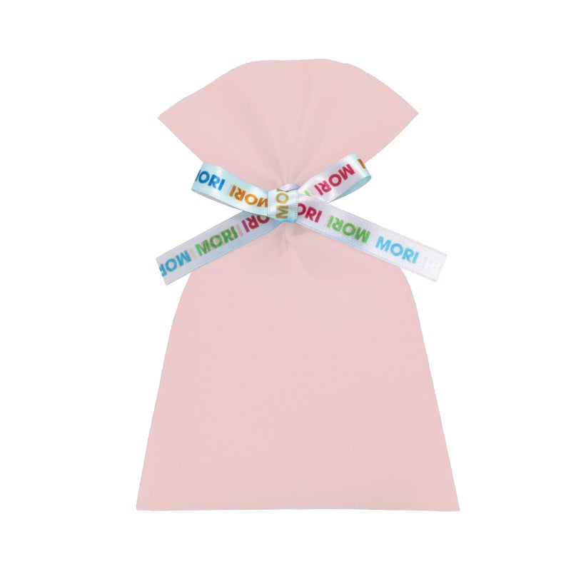 ラッピング｜【リボン名入れ】ソフトバッグ2穴リボン（S3）｜薄手｜不織布包装袋｜100枚入