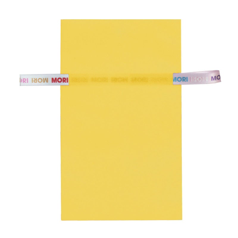 ラッピング｜【リボン名入れ】ソフトバッグ2穴リボン（S3）｜薄手｜不織布包装袋｜100枚入