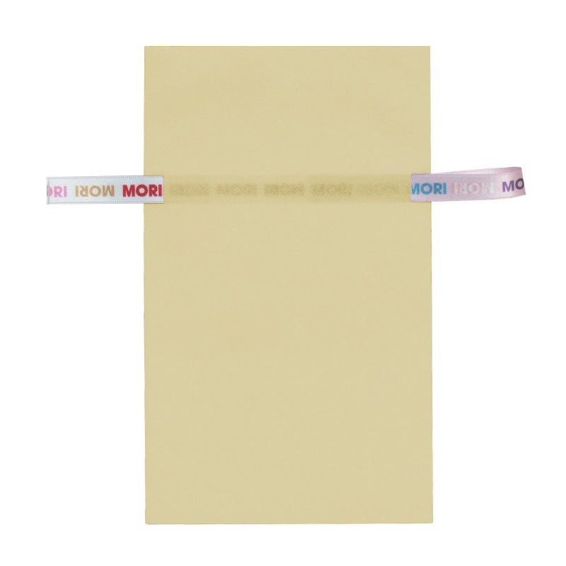 ラッピング｜【リボン名入れ】ソフトバッグ2穴リボン（S3）｜薄手｜不織布包装袋｜100枚入