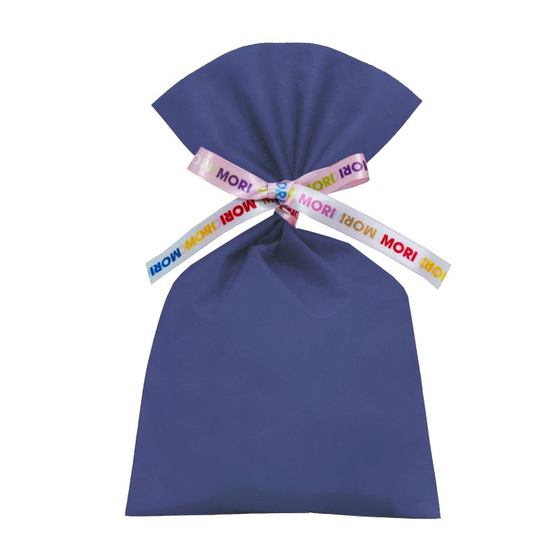 ラッピング｜【リボン名入れ】ソフトバッグ2穴リボン（S4）｜薄手｜不織布包装袋｜100枚入
