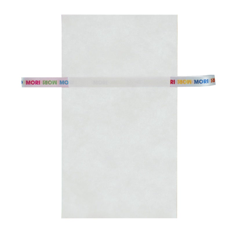 ラッピング｜【リボン名入れ】ソフトバッグ2穴リボン（S4）｜薄手｜不織布包装袋｜100枚入