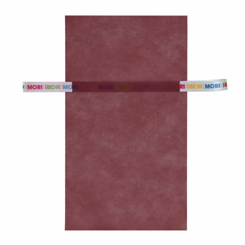 ラッピング｜【リボン名入れ】ソフトバッグ2穴リボン（S4）｜薄手｜不織布包装袋｜100枚入