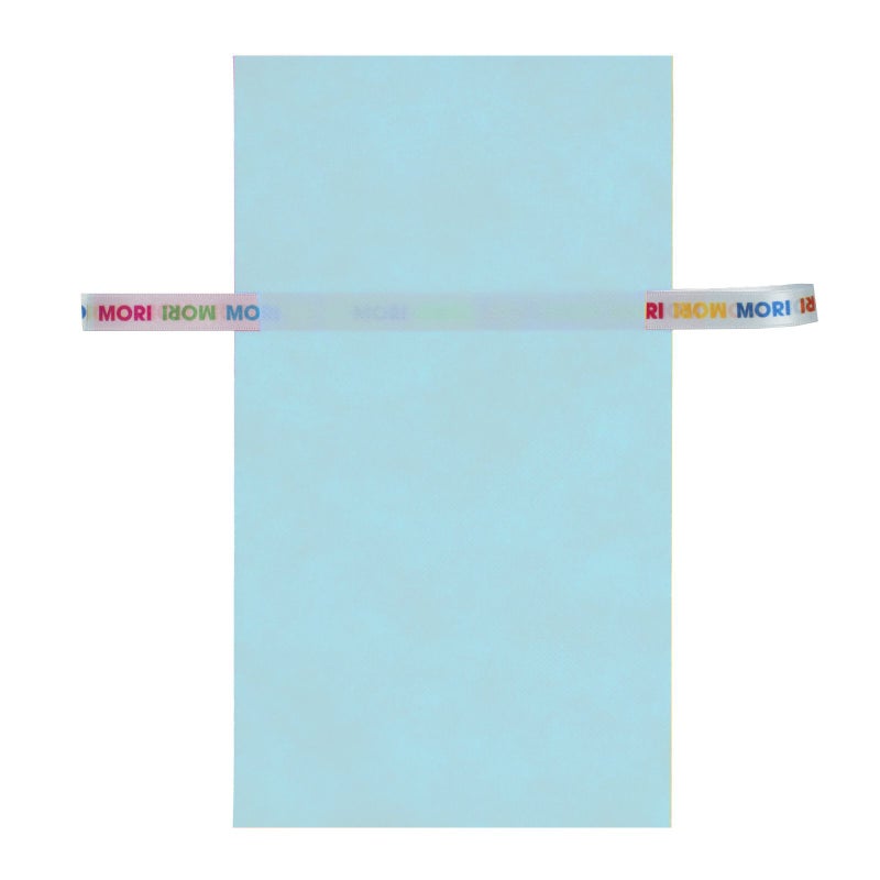 ラッピング｜【リボン名入れ】ソフトバッグ2穴リボン（S4）｜薄手｜不織布包装袋｜100枚入