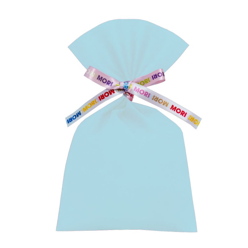 ラッピング｜【リボン名入れ】ソフトバッグ2穴リボン（S4）｜薄手｜不織布包装袋｜100枚入