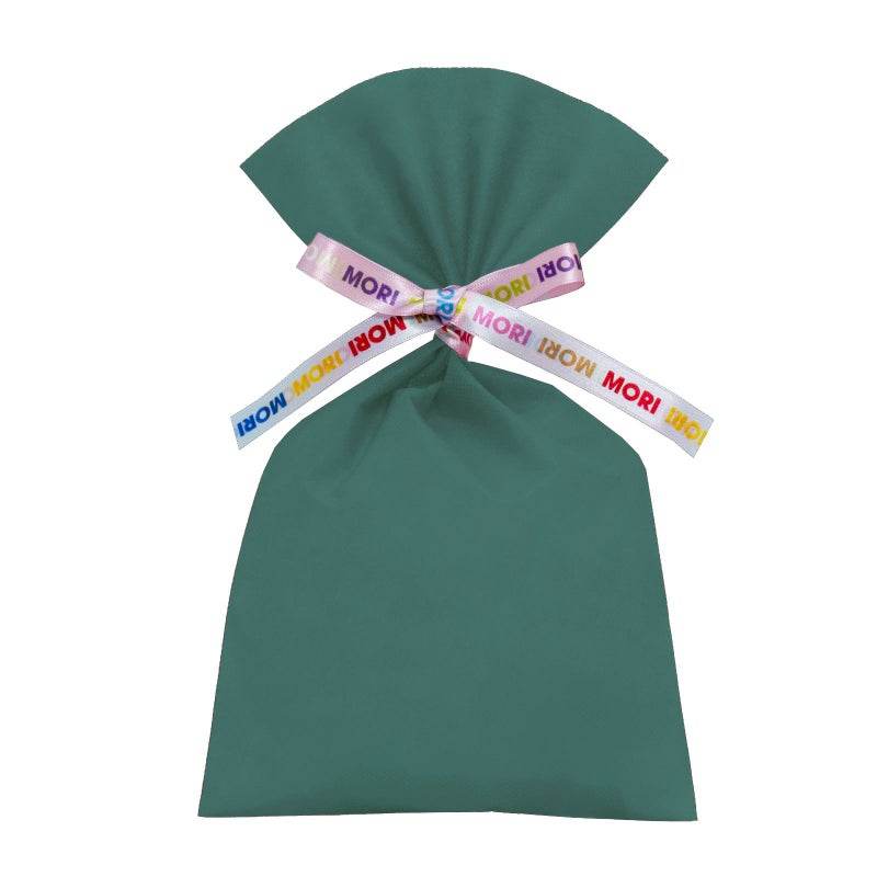 ラッピング｜【リボン名入れ】ソフトバッグ2穴リボン（S4）｜薄手｜不織布包装袋｜100枚入