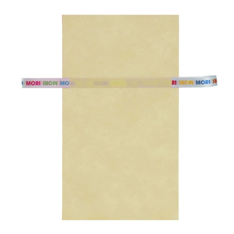 ラッピング｜【リボン名入れ】ソフトバッグ2穴リボン（S4）｜薄手｜不織布包装袋｜100枚入