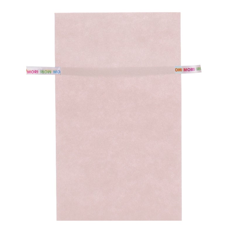 ラッピング｜【リボン名入れ】ソフトバッグ2穴リボン（S5）｜薄手｜不織布包装袋｜100枚入