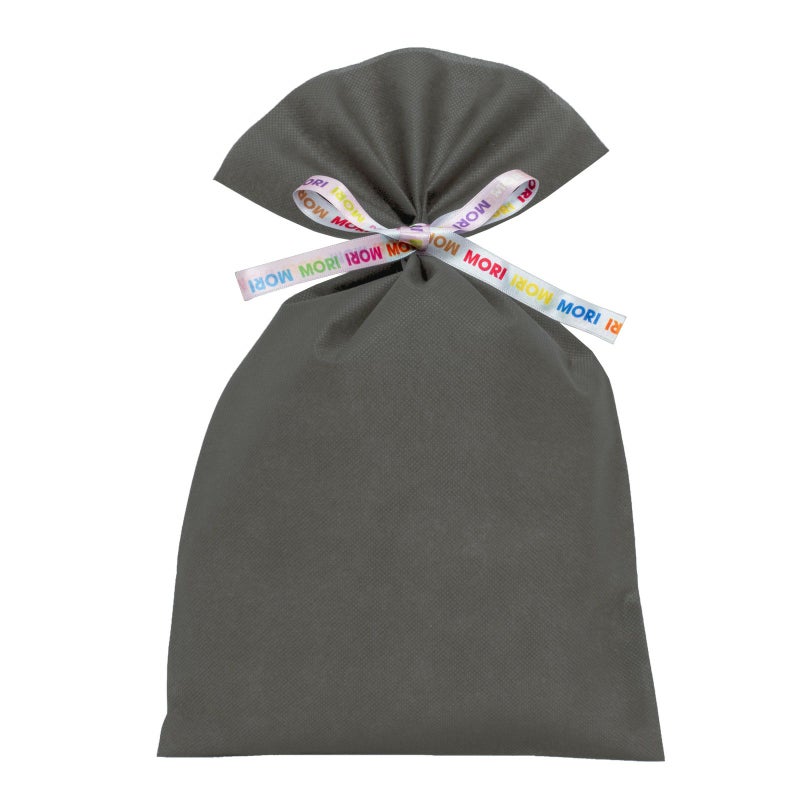 ラッピング｜【リボン名入れ】ソフトバッグ2穴リボン（S5）｜薄手｜不織布包装袋｜100枚入