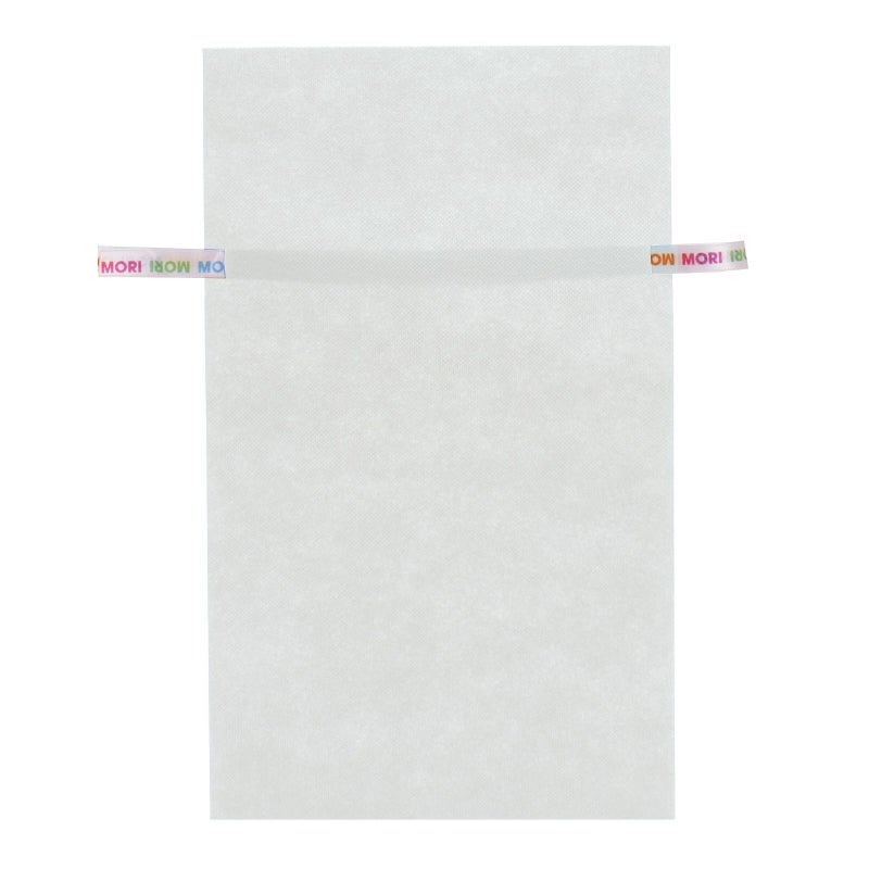 ラッピング｜【リボン名入れ】ソフトバッグ2穴リボン（S5）｜薄手｜不織布包装袋｜100枚入