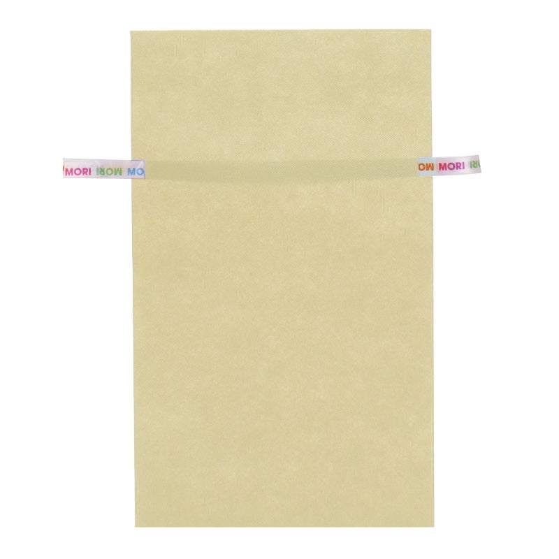 ラッピング｜【リボン名入れ】ソフトバッグ2穴リボン（S5）｜薄手｜不織布包装袋｜100枚入