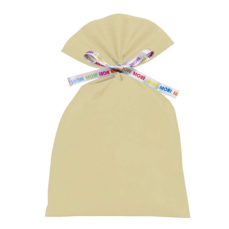 ラッピング｜【リボン名入れ】ソフトバッグ2穴リボン（S5）｜薄手｜不織布包装袋｜100枚入