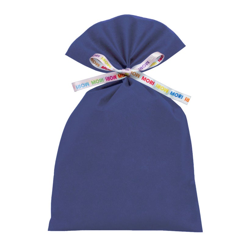 ラッピング｜【リボン名入れ】ソフトバッグ2穴リボン（S5）｜薄手｜不織布包装袋｜100枚入