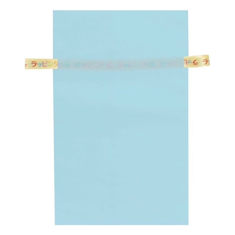 ラッピング｜【リボン名入れ】ソフトバッグ2穴リボン（S6）｜薄手｜不織布包装袋｜100枚入