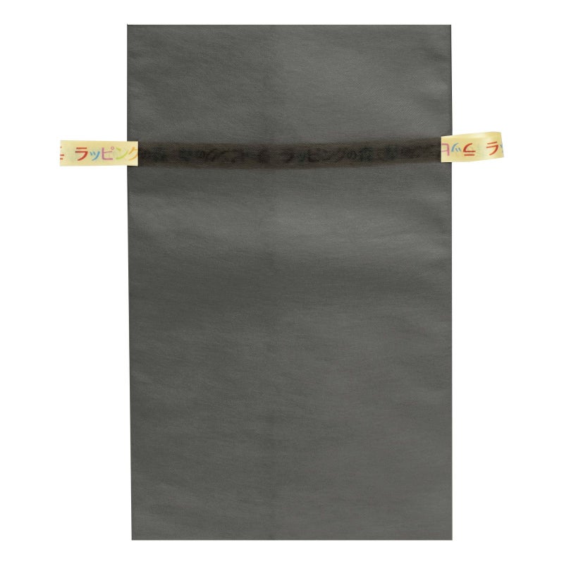 ラッピング｜【リボン名入れ】ソフトバッグ2穴リボン（S6）｜薄手｜不織布包装袋｜100枚入