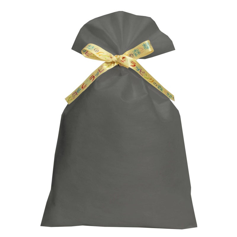 ラッピング｜【リボン名入れ】ソフトバッグ2穴リボン（S6）｜薄手｜不織布包装袋｜100枚入