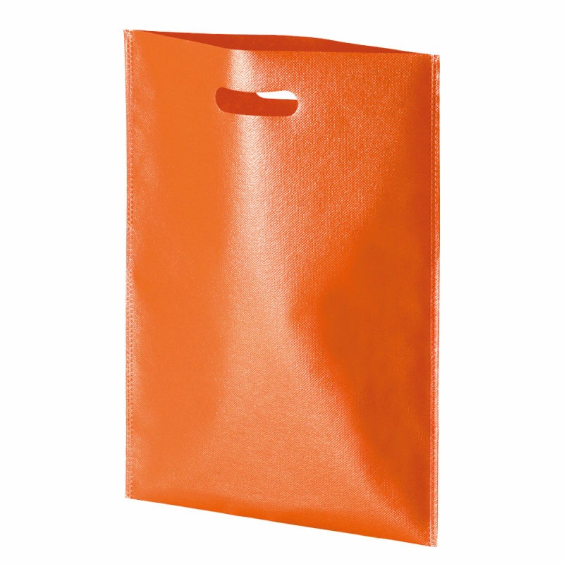 不織布バッグ｜ラミ不織布バッグ　マチ無《小判抜き》　A4サイズ｜100枚入～