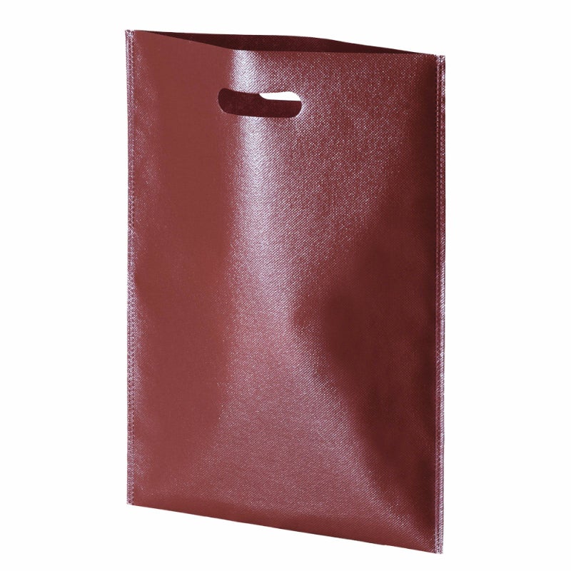 不織布バッグ｜ラミ不織布バッグ　マチ無《小判抜き》　A4サイズ｜100枚入～