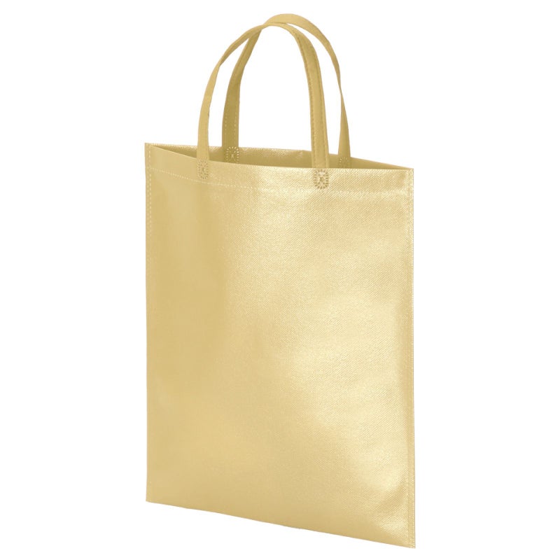 不織布バッグ｜【名入れ対応】ラミ不織布バッグ　マチ無《小判抜き》　A4サイズ｜100枚入