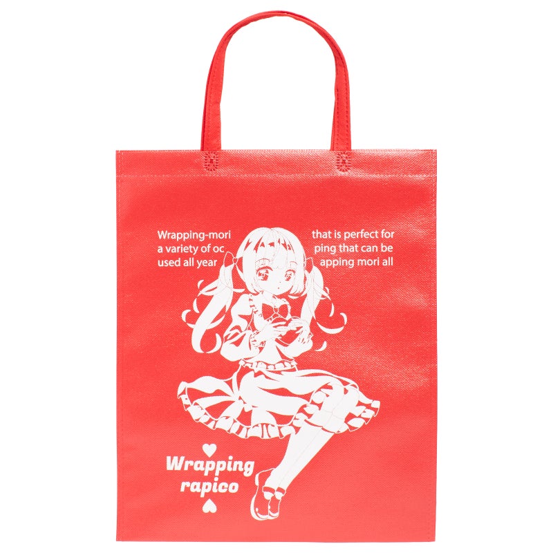 シルク印刷　本体赤/印刷色白