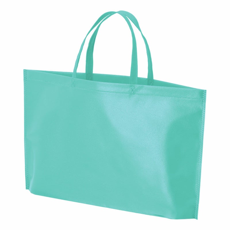 不織布バッグ｜ラミ不織布バッグ　底マチ　A4横サイズ｜100枚入～