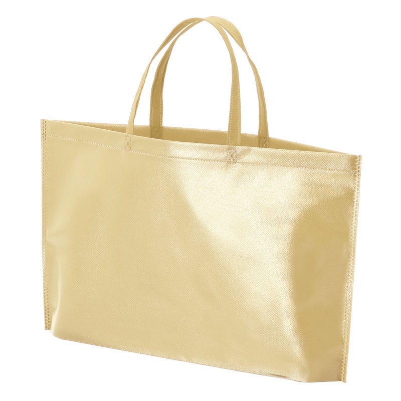 不織布バッグ｜ラミ不織布バッグ　底マチ　A4横サイズ｜100枚入～