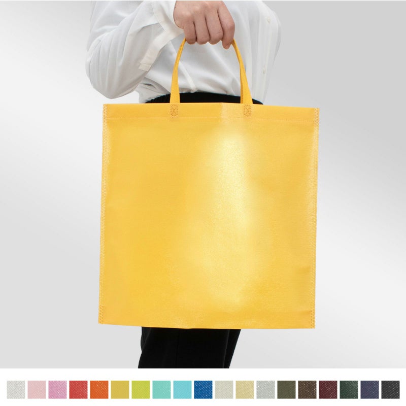 不織布バッグ｜ラミ不織布バッグ　底マチ　A4縦サイズ｜100枚入～