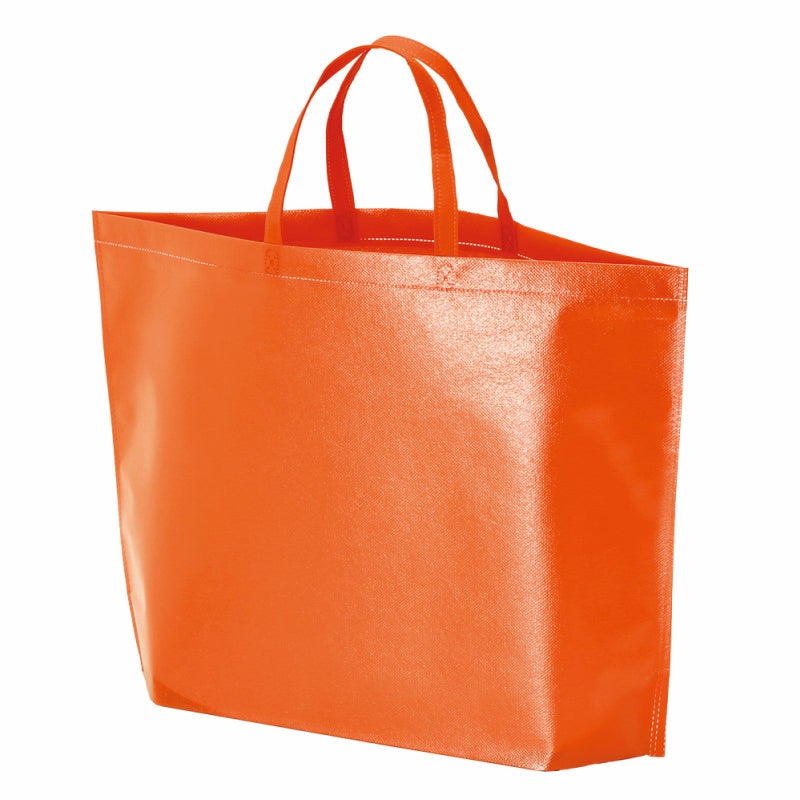 不織布バッグ｜ラミ不織布バッグ　底マチ　大サイズ｜100枚入～