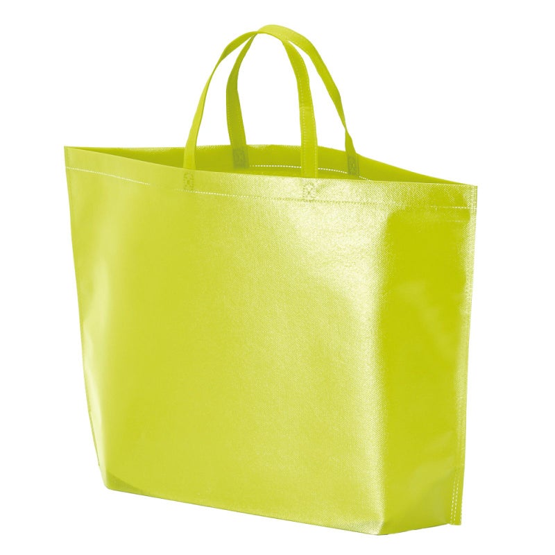 不織布バッグ｜ラミ不織布バッグ　底マチ　大サイズ｜100枚入～