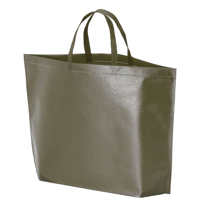 不織布バッグ｜ラミ不織布バッグ　底マチ　大サイズ｜100枚入～