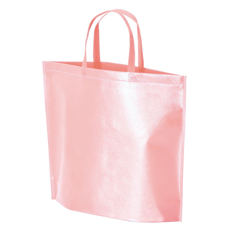 不織布バッグ｜【名入れ対応】ラミ不織布バッグ　底マチ　A4横サイズ｜100枚入～