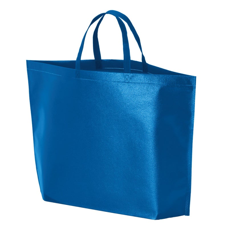 不織布バッグ｜【名入れ対応】ラミ不織布バッグ　底マチ　A4横サイズ｜100枚入～