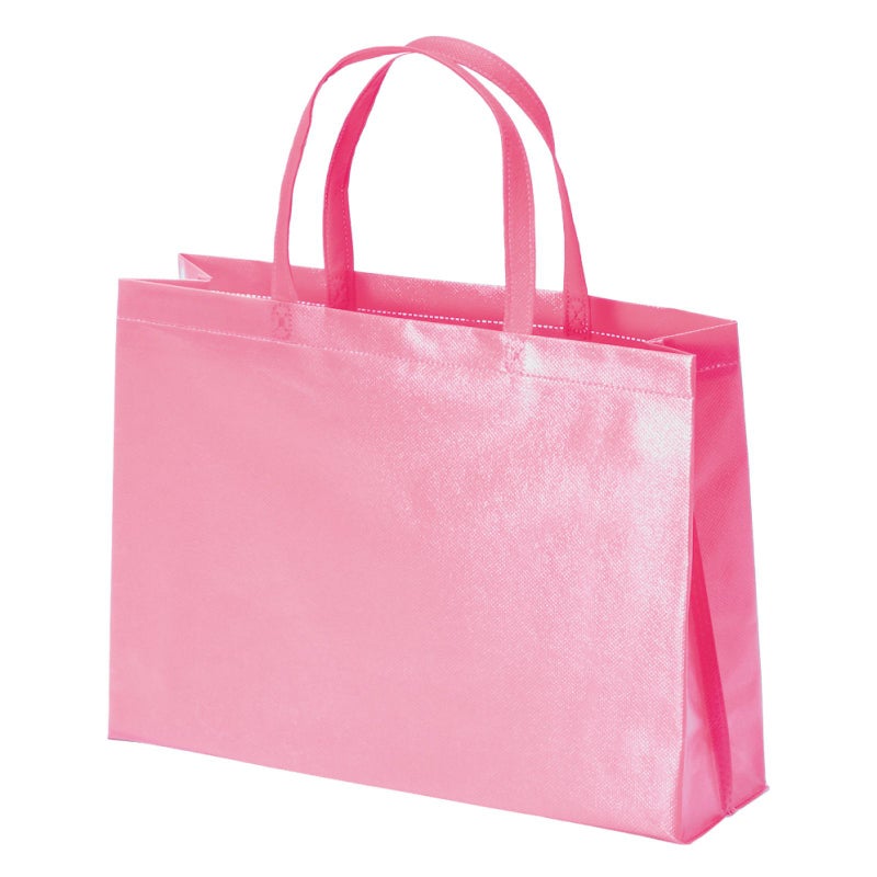 不織布バッグ｜ラミ不織布バッグ　角底　A4横サイズ｜100枚入～