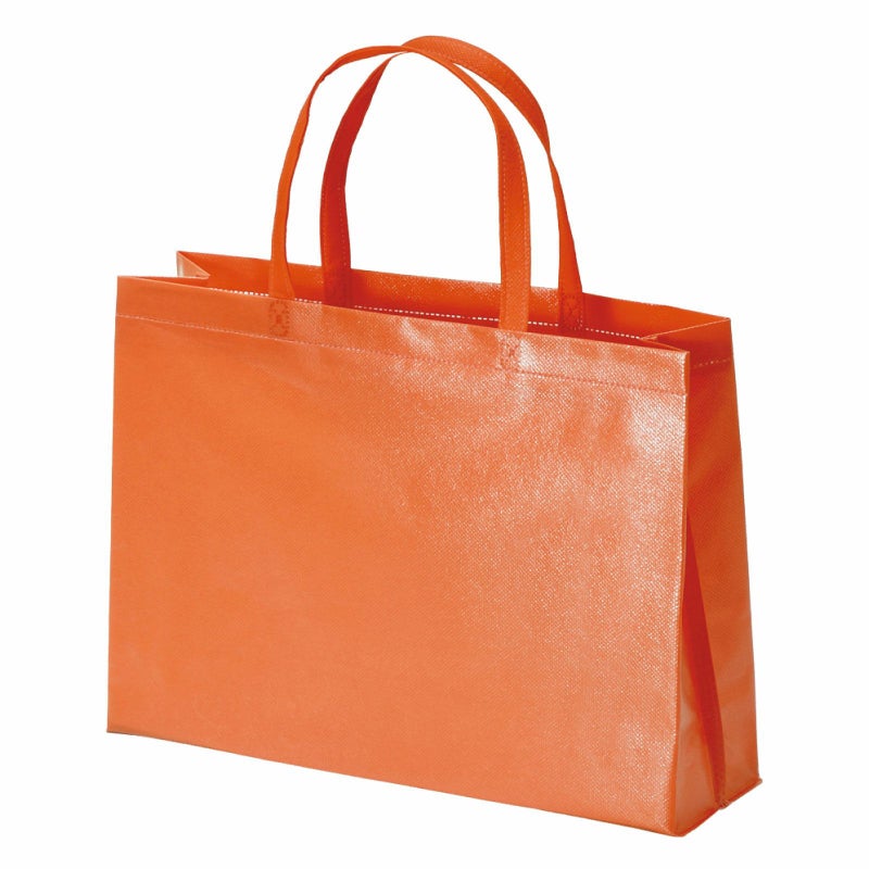 不織布バッグ｜ラミ不織布バッグ　角底　A4横サイズ｜100枚入～