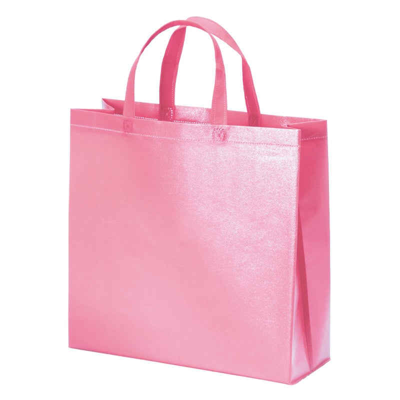 不織布バッグ｜ラミ不織布バッグ　角底　小サイズ｜100枚入～