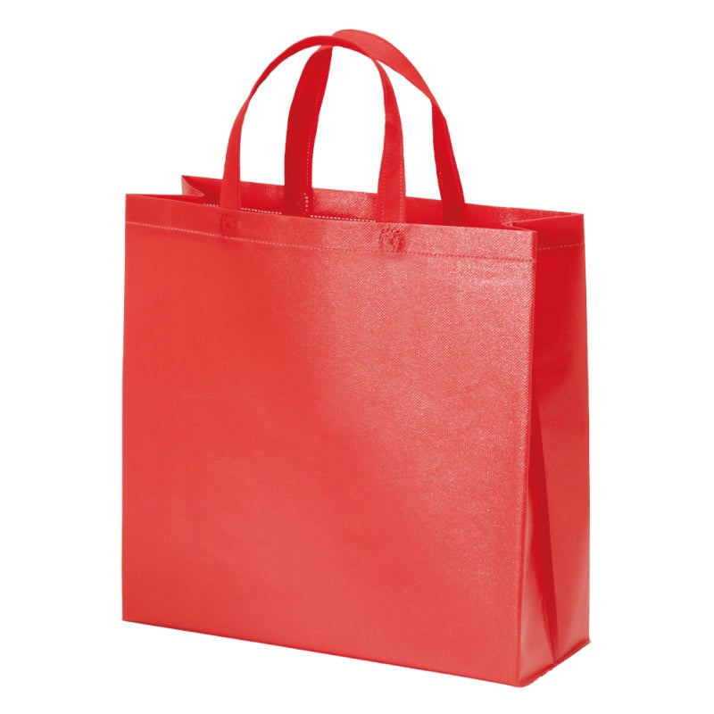 不織布バッグ｜ラミ不織布バッグ　角底　小サイズ｜100枚入～