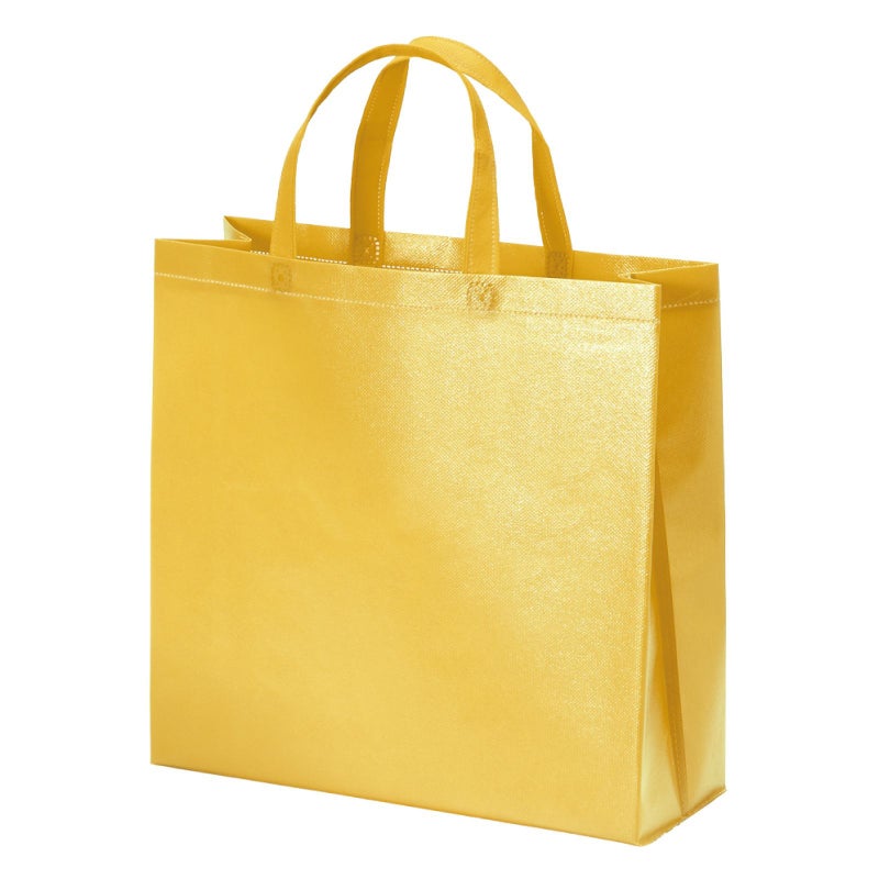 不織布バッグ｜ラミ不織布バッグ　角底　小サイズ｜100枚入～