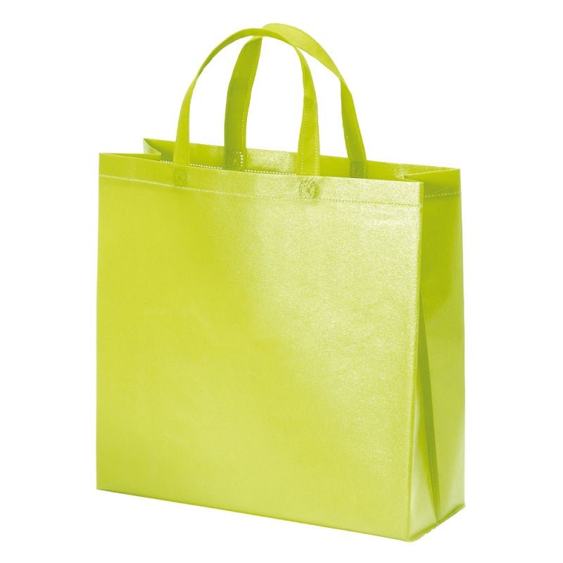 不織布バッグ｜ラミ不織布バッグ　角底　小サイズ｜100枚入～