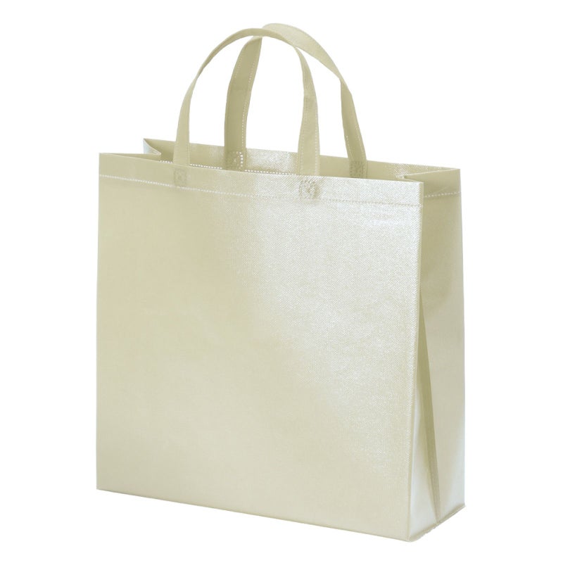 不織布バッグ｜ラミ不織布バッグ　角底　小サイズ｜100枚入～