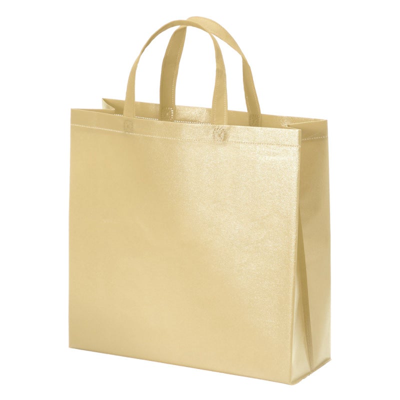 不織布バッグ｜ラミ不織布バッグ　角底　小サイズ｜100枚入～